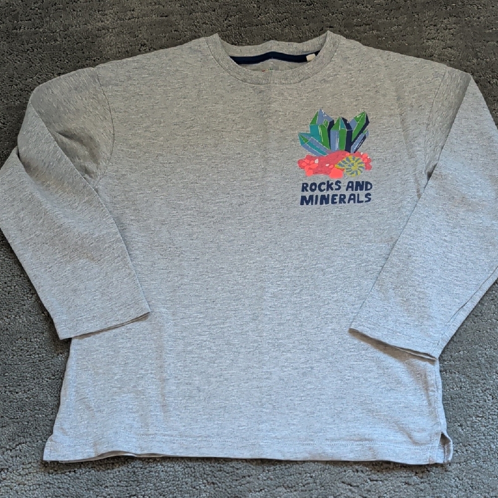 Mini Boden Rock And Minerals Long Sleeve